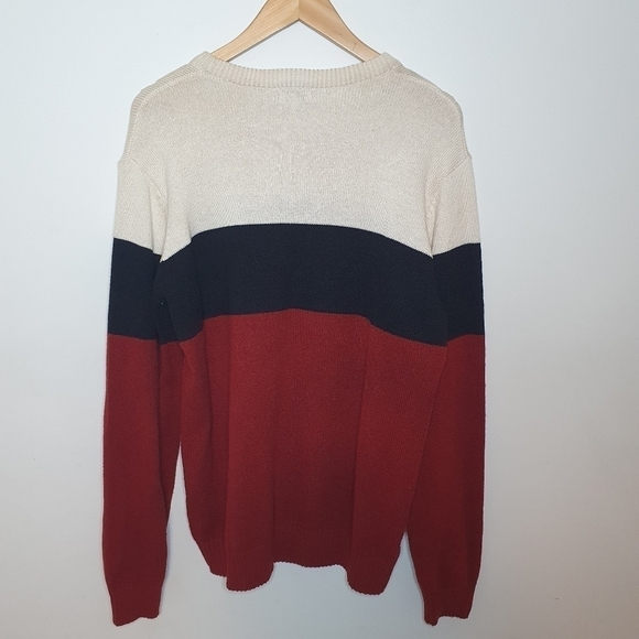 Nexus Colorblock Pull Over Sweater Size L - Picture 2 of 5